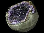 Purple Amethyst Geode - Uruguay #83545-1